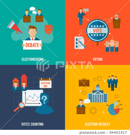 Election Flat Set Election Flat Set 94401917