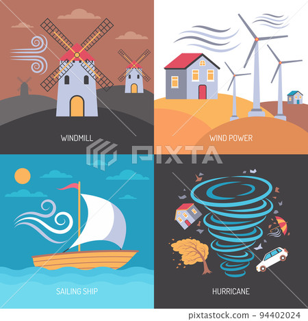 Wind Energy Flat Concept 94402024