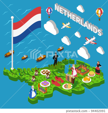 Netherlands Tourist Map Netherlands Tourist Map 94402091