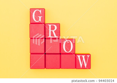 [Business] Image of GROW written in red blocks 94403014