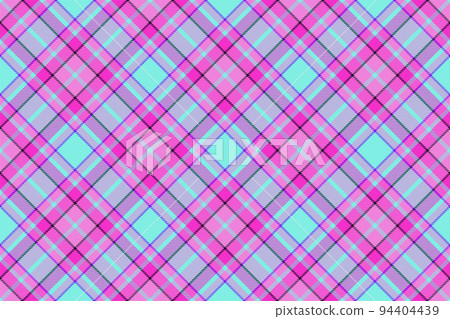 Tartan plaid background, diagonal check seamless pattern. Vector fabric texture for textile print, wrapping paper, gift card, wallpaper. Tartan plaid background, diagonal check seamless pattern. Vector fabric texture for textile print, wrapping paper, gift card, wallpaper. 94404439