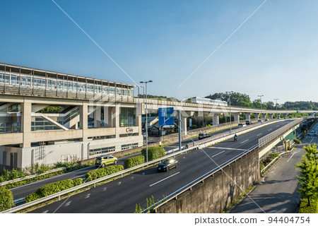 《Aichi Prefecture》Nagakute city landscape Linimo Koen Nishi Station and Green Road 《Aichi Prefecture》Nagakute city landscape Linimo Koen Nishi Station and Green Road 94404754