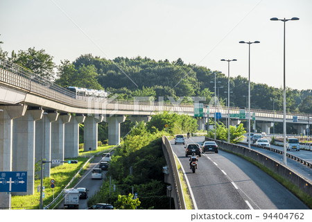 《Aichi Prefecture》Linimo and Green Road in Nagakute City 94404762