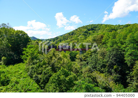 舊三井蘆別鐵道隅山川大橋的保存車 舊三井蘆別鐵道隅山川大橋的保存車 94405000