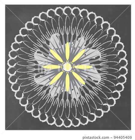 Polar ornament pattern, lace, style and inspiration for embroidery, cyclic drawing picture. Polar ornament pattern, lace, style and inspiration for embroidery, cyclic drawing picture. 94405409