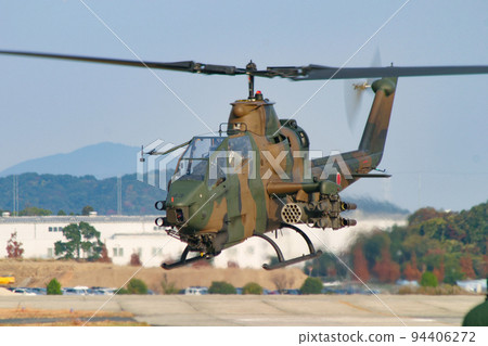 Hovering Ground Self-Defense Force anti-tank helicopter Hovering Ground Self-Defense Force anti-tank helicopter 94406272