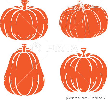 Pumpkin, Autumn, Fall, Farm, Harvest, Halloween Holiday, Happy Halloween, Vector Illustration File 94407297