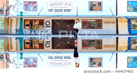 Parallel world of specular reflection Model "victoria borodinova" 94407401