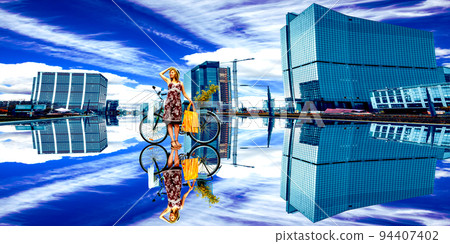 Parallel world of specular reflection Model "victoria borodinova" 94407402