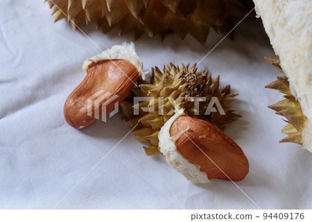 Peel of Durian with Seeds Peel of Durian with Seeds 94409176
