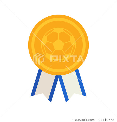 Medal isolated on white background 94410778