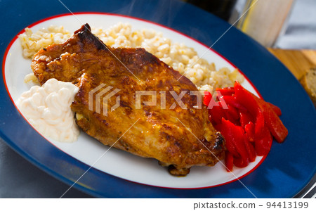 Appetizing beef steak 94413199