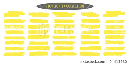 Highlighter brush textures 94415580