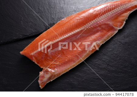 Salmon fillet half raw Salmon fillet half raw 94417078