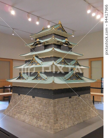 Edo castle and sky Edo castle and sky 94417966