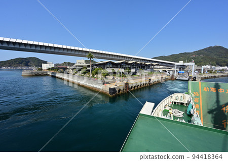 Ushibuka Haiya Bridge and Ushibuka Port Ushibuka Haiya Bridge and Ushibuka Port 94418364
