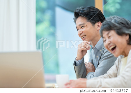 Senior couple Insurance Nursing care Inheritance Asset management Senior couple Insurance Nursing care Inheritance Asset management 94418737