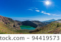 鈷藍色閃耀的藏王大鐮（全景） 94419573
