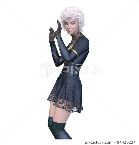 A woman with short hair A woman with short hair 94420224