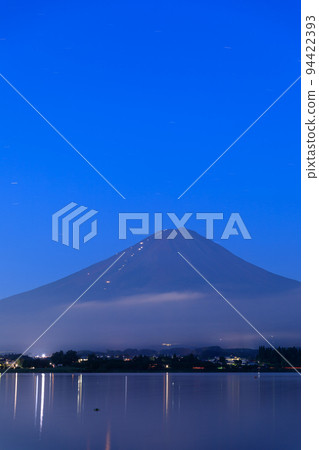 山梨河口湖_夏之黎明富士山 山梨河口湖_夏之黎明富士山 94422393