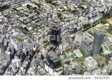 澀谷阿貝瑪塔附近的鳥瞰圖 94422450