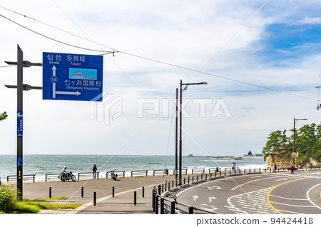 Shichigahama Azukihama Motorcycle Bike Touring Spot 94424418