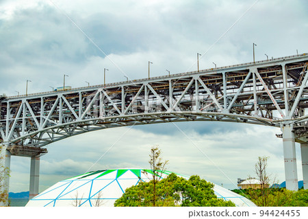 World-class Seto Ohashi bridge piers World-class Seto Ohashi bridge piers 94424455