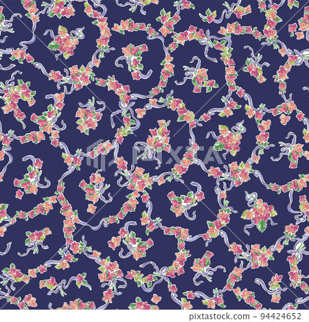 Seamlessly continuous bouquet pattern, Seamlessly continuous bouquet pattern, 94424652