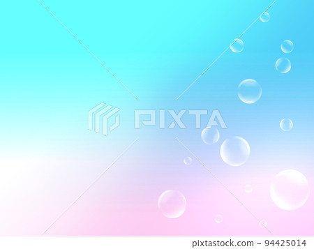 pale iridescent background and soap bubbles pale iridescent background and soap bubbles 94425014