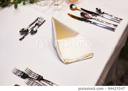 餐具套餐 [餐桌禮儀形象] 94425547