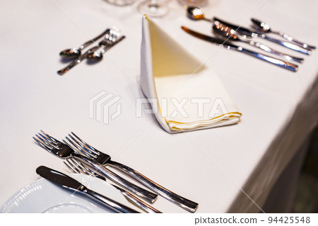 餐具套餐 [餐桌禮儀形象] 94425548