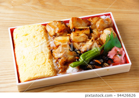 Yakitori bento box roll Yakitori bento box roll 94426626
