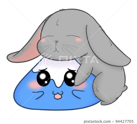 [First Dream] Rabbit hugging Mt. Fuji [New Year] 94427705