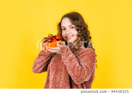 my favorite food. summer berry harvest. kid love strawberry. small girl eating strawberry. healthy diet food. childrens health care. healthy breakfast of little child. dieting and vitamin concept my favorite food. summer berry harvest. kid love strawberry. small girl eating strawberry. healthy diet food. childrens health care. healthy breakfast of little child. dieting and vitamin concept 94436325