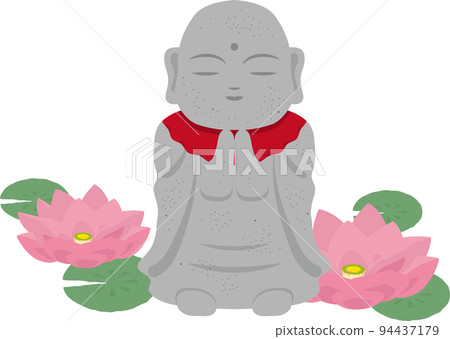 Jizo lotus flower 94437179