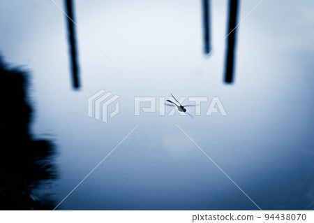 Blue Pond and Oniyanma at Taki Shrine 94438070