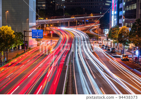 《Tokyo》 Tokyo traffic image ・Akasaka Mitsuke crossing 94438373