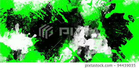 Grunge textured background in green and white and black 94439035