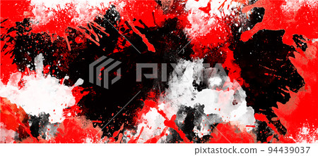 red white and black grunge textured background 94439037