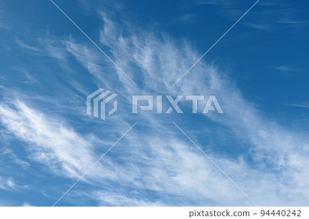 View of the blue sky with white clouds, nature background. View of the blue sky with white clouds, nature background. 94440242