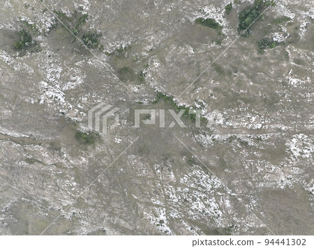 Epic Aerial Over Large Herd Of Wild Horses Running Galloping In Wild Nature Slow Motion Through Meadow Golden Hour Horse Breeding Ecology Exploration Power Concept 4K 94441302