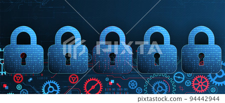 Cyber security or network protection. System privacy. Cyber security or network protection. System privacy. 94442944