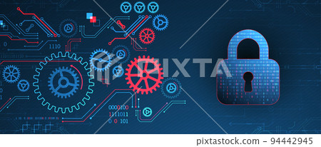 Cyber security or network protection. System privacy. Cyber security or network protection. System privacy. 94442945