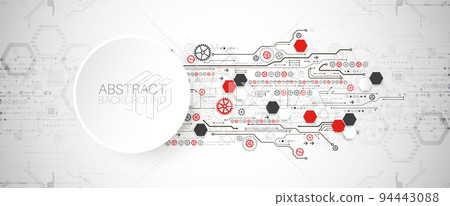 Modern futuristic, engineering, science, technology vector background. Circuit board. Modern futuristic, engineering, science, technology vector background. Circuit board. 94443088