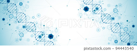 Abstract blue hexagon futuristic background for design works. Abstract blue hexagon futuristic background for design works. 94443540