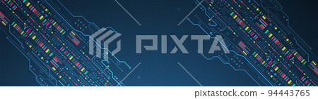 Modern futuristic, engineering, science, technology vector background. Modern futuristic, engineering, science, technology vector background. 94443765