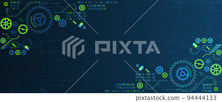 Abstract technology concept. Computer code background. Vector illustration 94444133