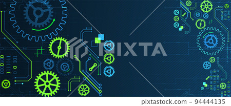 Abstract technology concept. Computer code background. Vector illustration 94444135