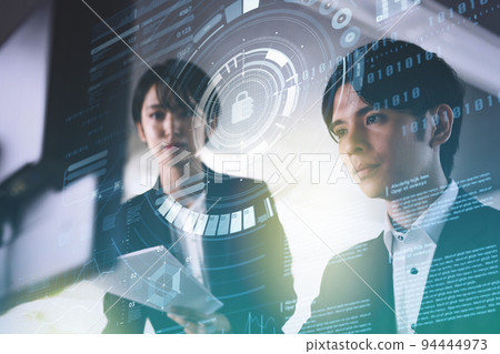 Cyberspace network image 94444973