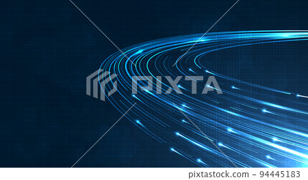 Blue light streak, fiber optic, speed line, futuristic background for 5g or 6g technology wireless data transmission, high-speed internet in abstract. internet network concept. vector design Blue light streak, fiber optic, speed line, futuristic background for 5g or 6g technology wireless data transmission, high-speed internet in abstract. internet network concept. vector design 94445183